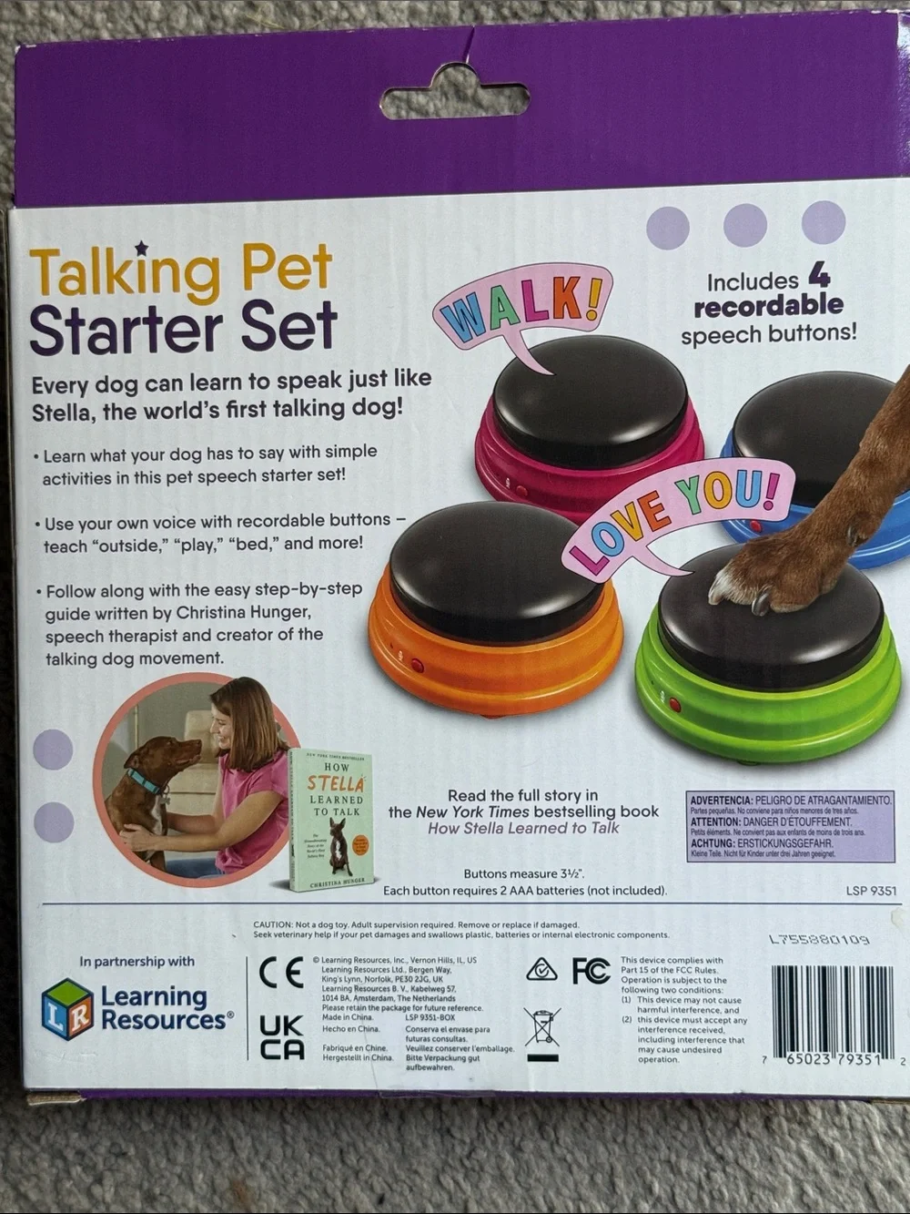 Hunger For Words Talking Pet Starter Set!